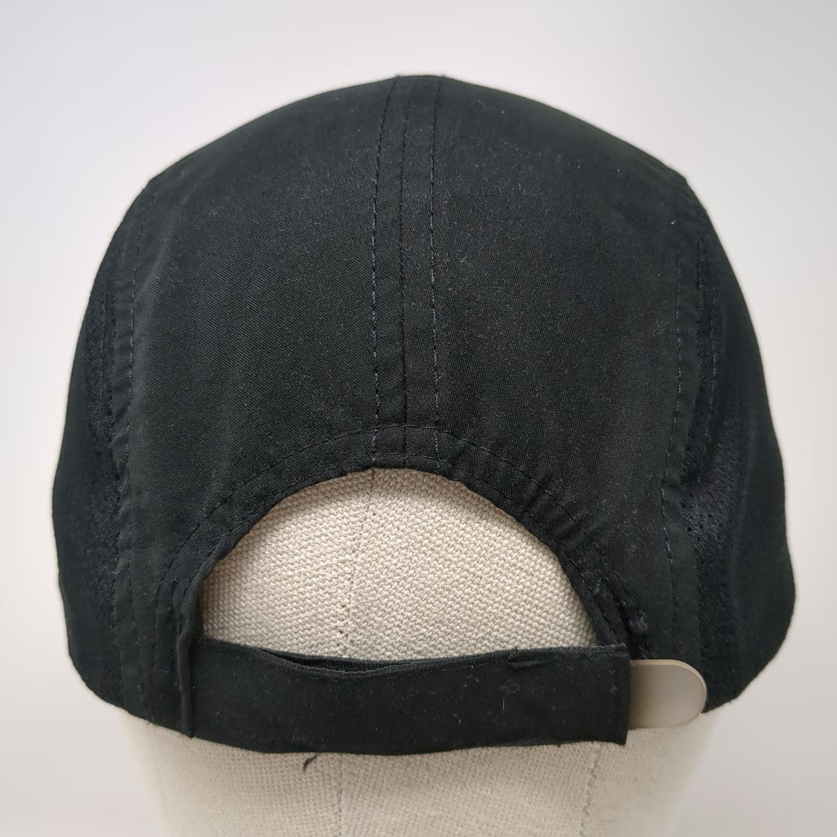 Headsweats Baseball Cap Black Pink One Size Running Mesh Hat GO St Louis 26.2