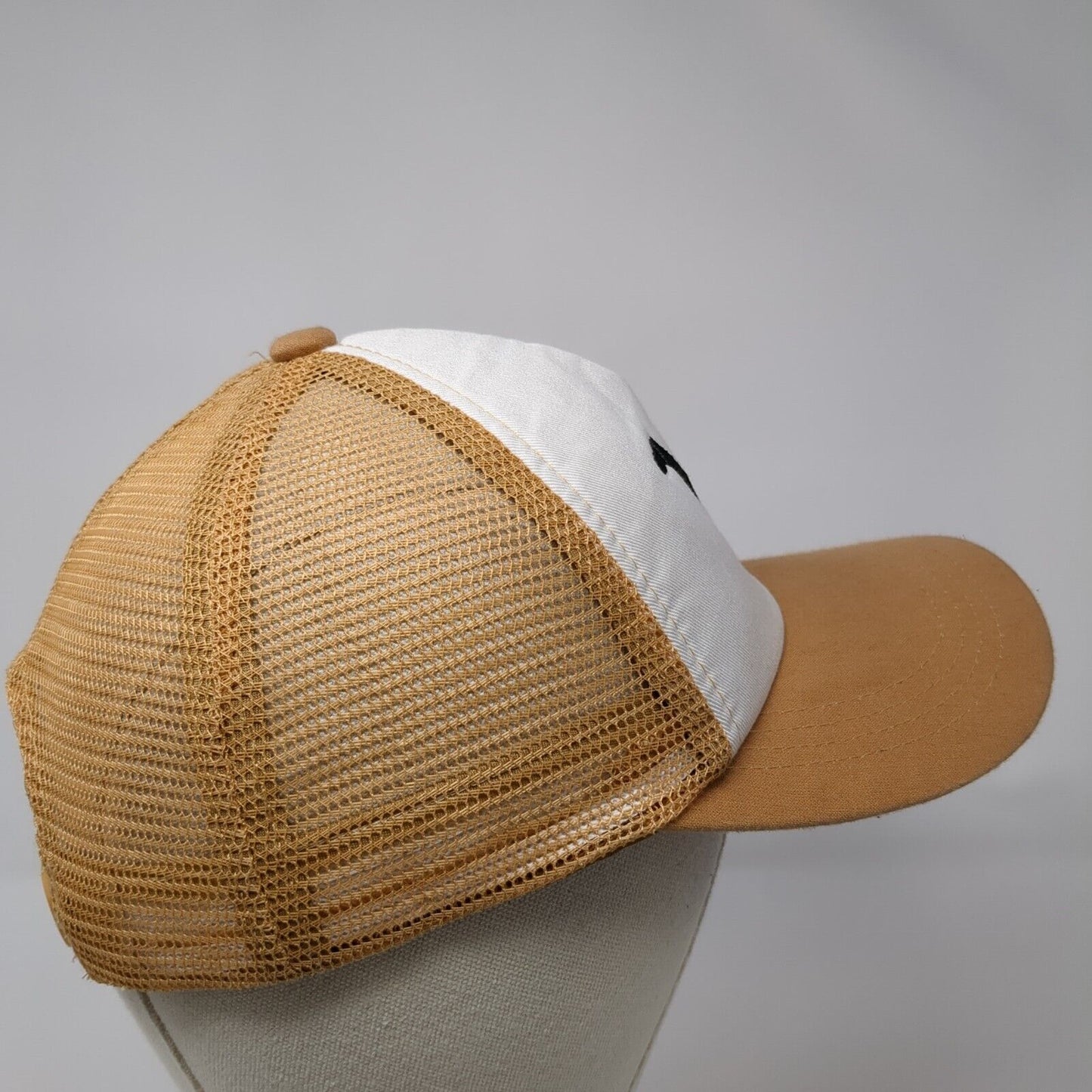 Camel Towing Snapback Trucker Hat Brown One Size Mesh Back Spirit