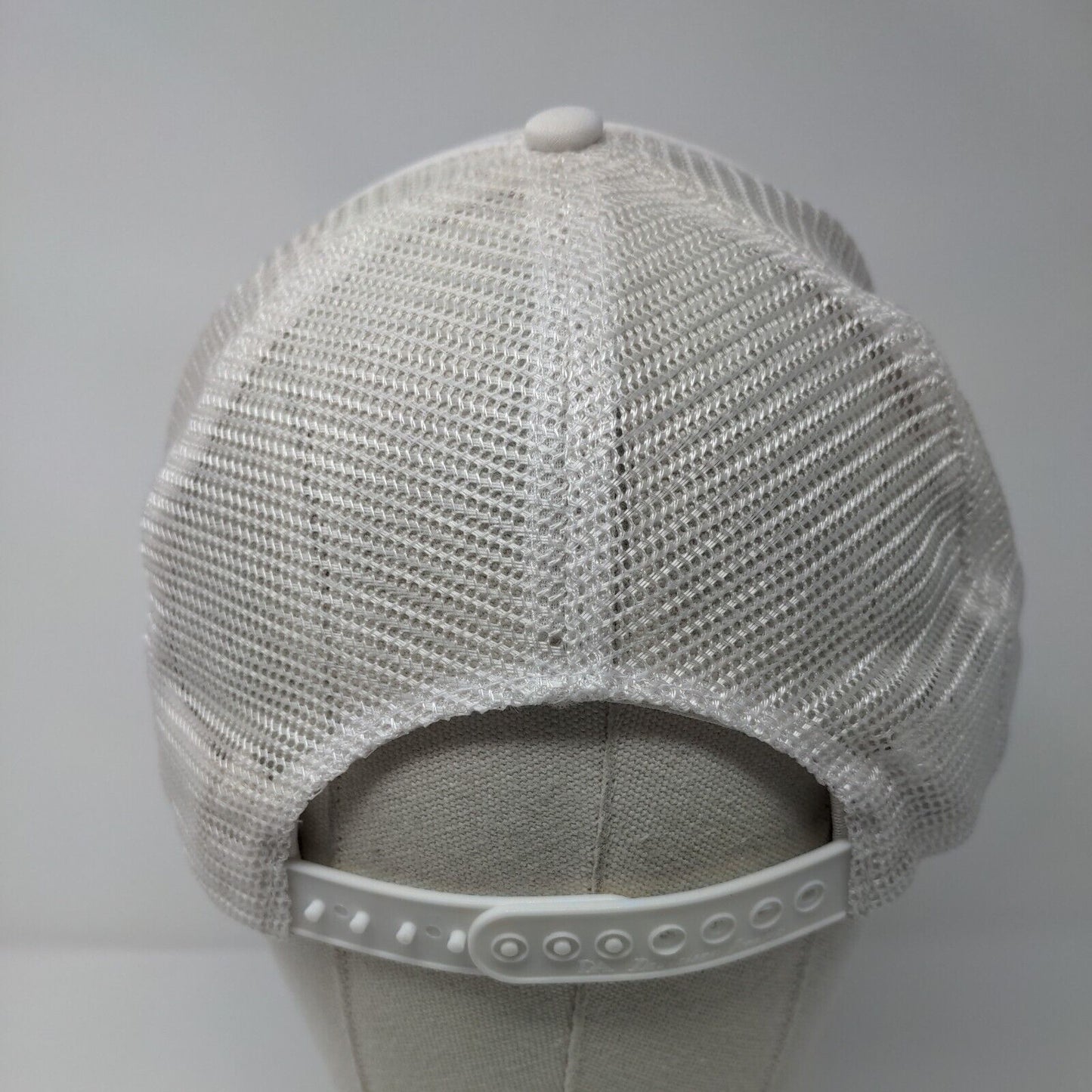 Knott's Berry Farm Snapback Trucker Hat White OSFA Mesh Back Adjustable