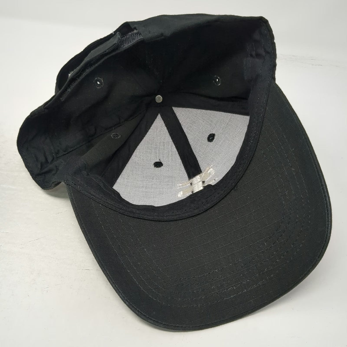 Tact Squad Baseball Cap Black One Size Strapback Tactical Logo Embroidered Hat