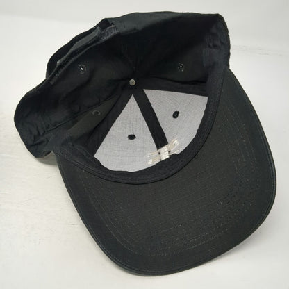 Tact Squad Baseball Cap Black One Size Strapback Tactical Logo Embroidered Hat