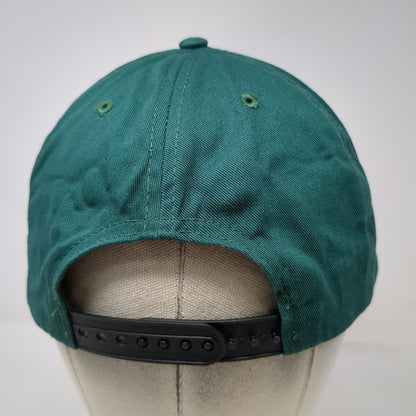 Six Flags Aquaman 5 Panel Hat Green Black One Size Snapback Cotton DC Comics