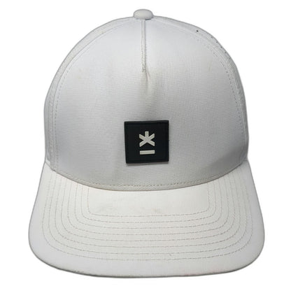 Lumio Trucker Hat White One Size Perforated Snapback Home Experience Elevated