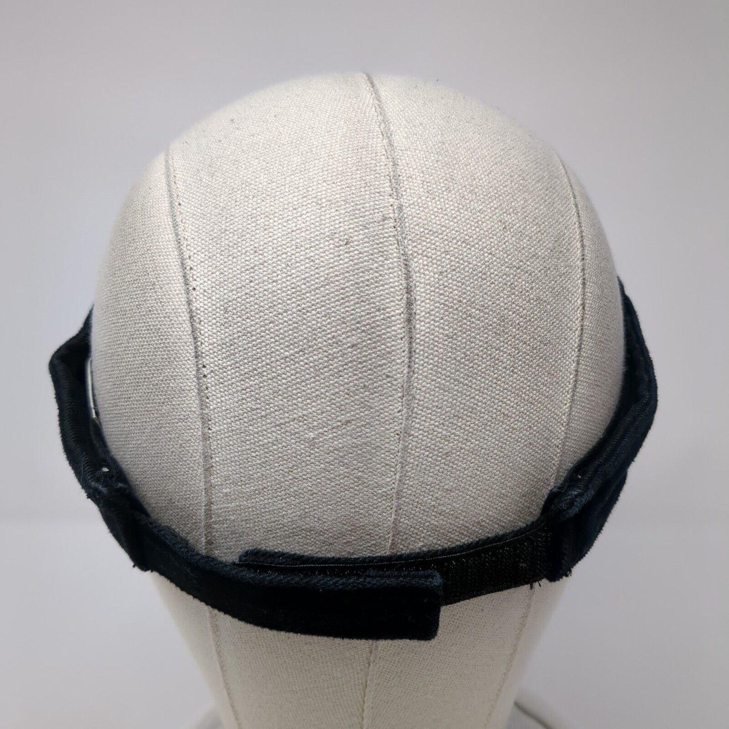 UFO Parasail Strapback Sun Visor Hat Black One Size Adjustable Magic