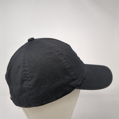 Casa Azul Slideback Baseball Cap Black One Size Adjustable Embroidered Cotton