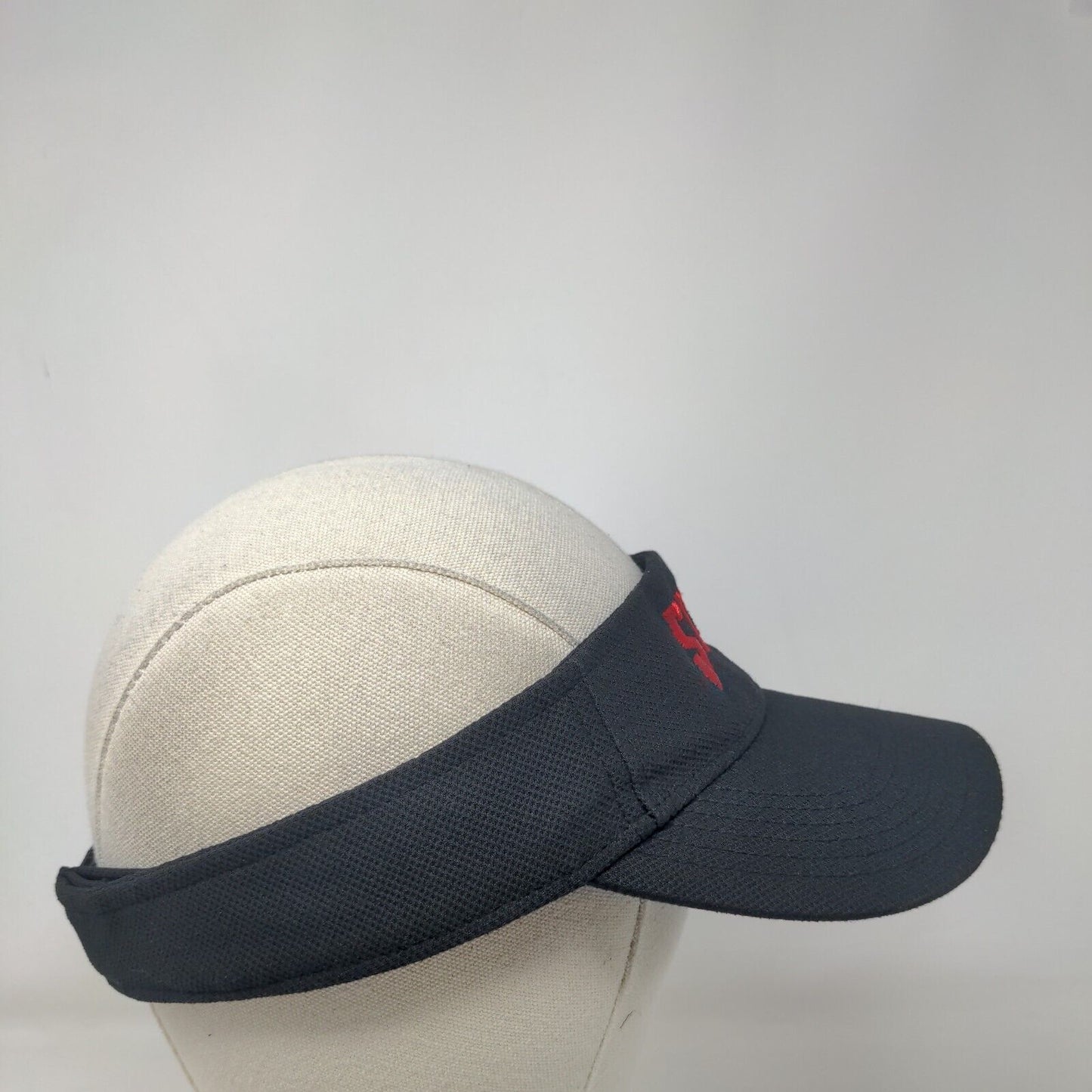 SWA Strapback Hat Black One Size Adjustable Embroidered Sport-Tek