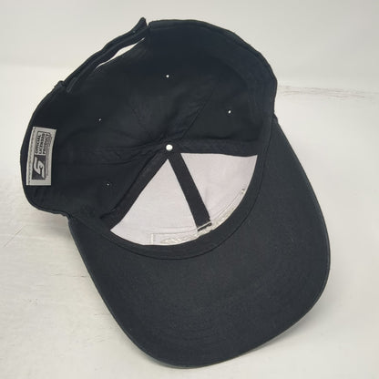 Snap-on Baseball Cap Black One Size Mesh Back Hat Logo Patch Official Licensed