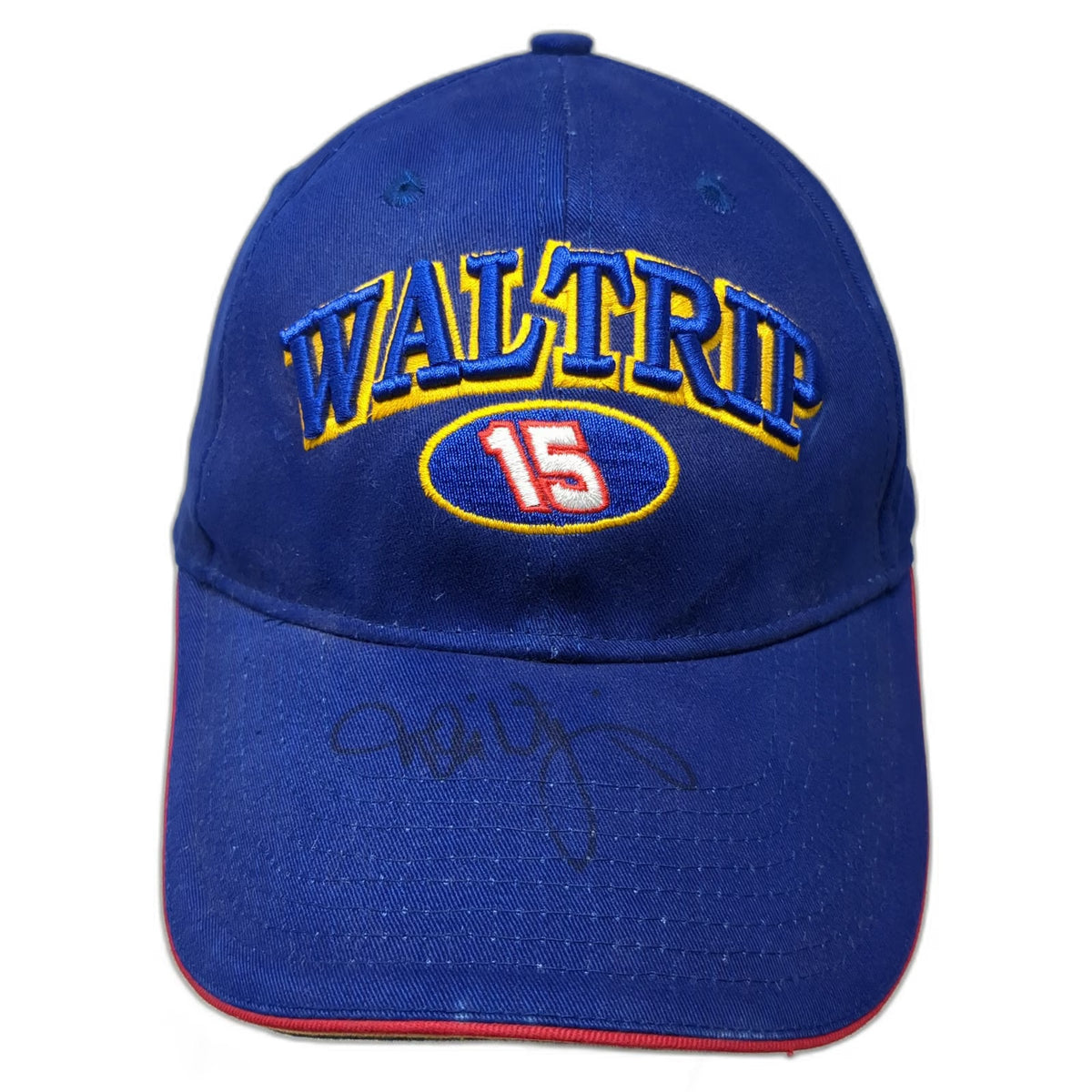Chase Authentics Baseball Cap Blue One Size Michael Waltrip 15 NAPA NASCAR Hat