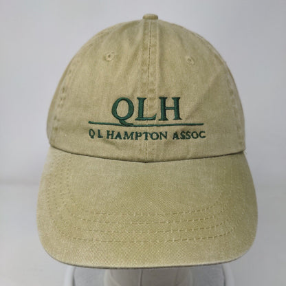 QLH QL Hampton Assoc Consulting Engineers Slideback Hat Greenish-Tan One Size