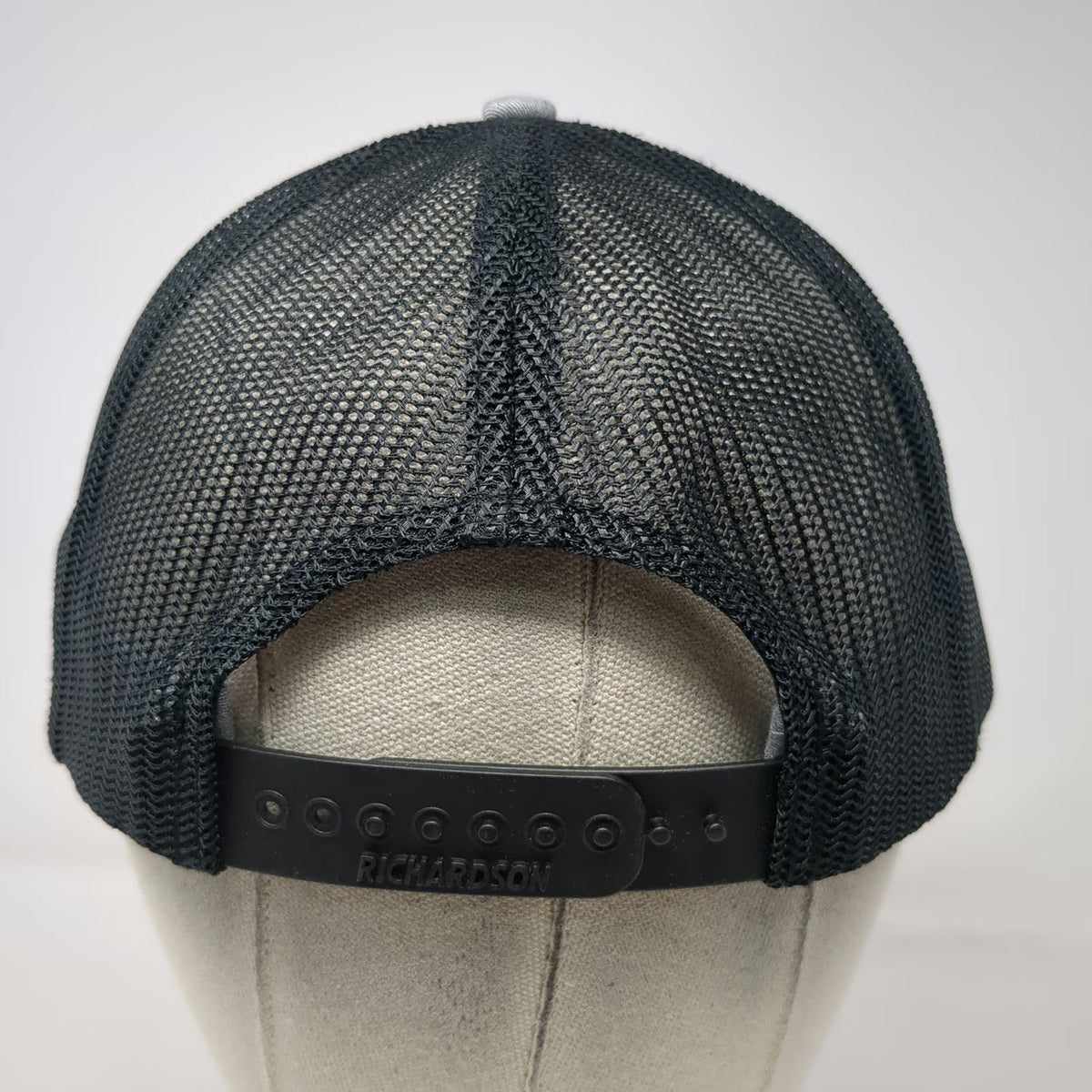 Richardson Trucker Hat Gray One Size Mesh Apex Design and Drafting Snapback