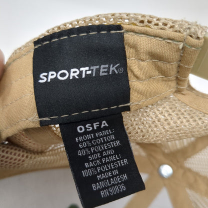 DEQ Snapback Mesh Back Trucker Hat Multicolor One Size Sport-Tek