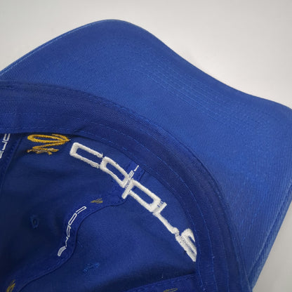 Cobra Baseball Cap Blue One Size Golf Adjustable Embroidered Logo Crown S Hat