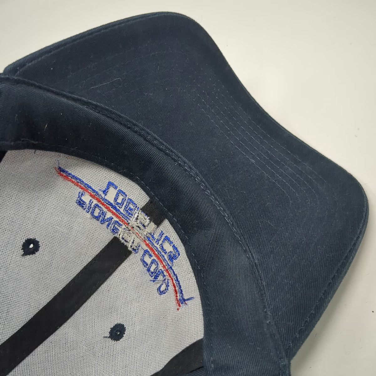 Pacific Headwear Pioneer Cold Logistics Baseball Cap Blue One Size Strapback Hat