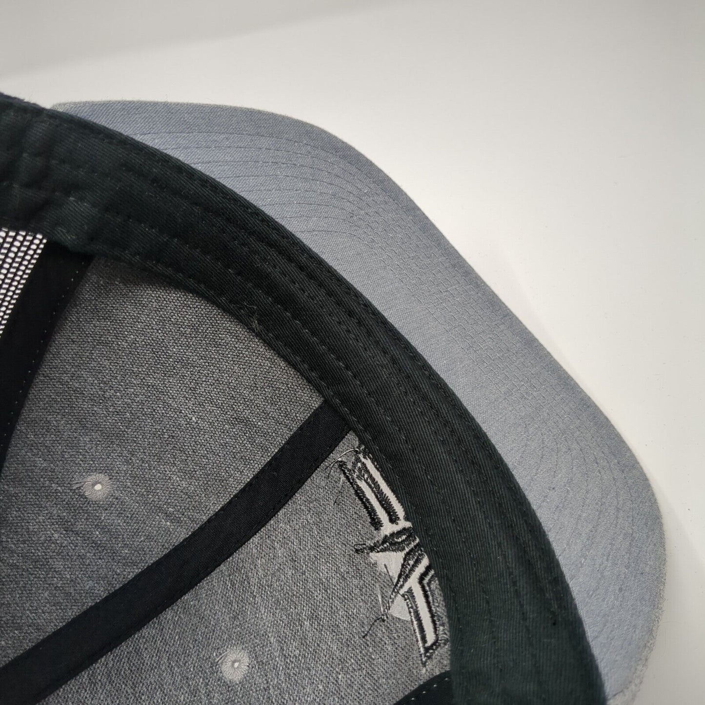 EVP Evolution Powersports Snapback Mesh Back Trucker Hat Gray One Size