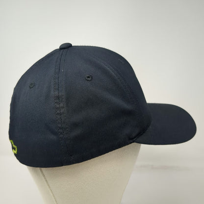 Sport-Tek Baseball Cap Black M Fitted Flexfit Chevy Edmark Logo Hat Corporate