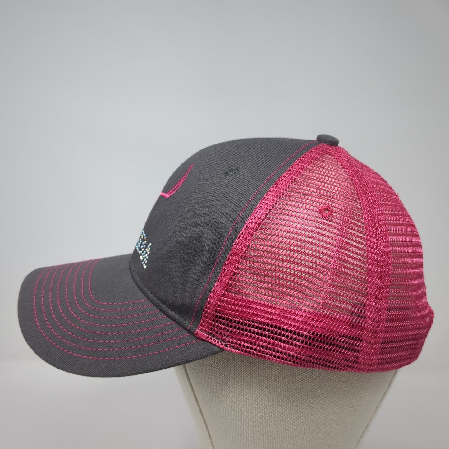 CDA Caldeer Trucker Hat Multicolor One Size Adjustable Embroidered Mesh Back