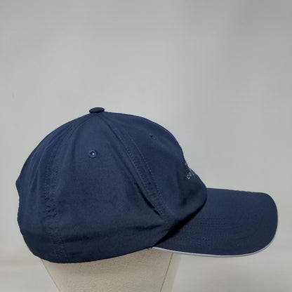 Contraband Bayou Strapback Hat Blue OSFM Adjustable Embroidered 6 Panel Adidas