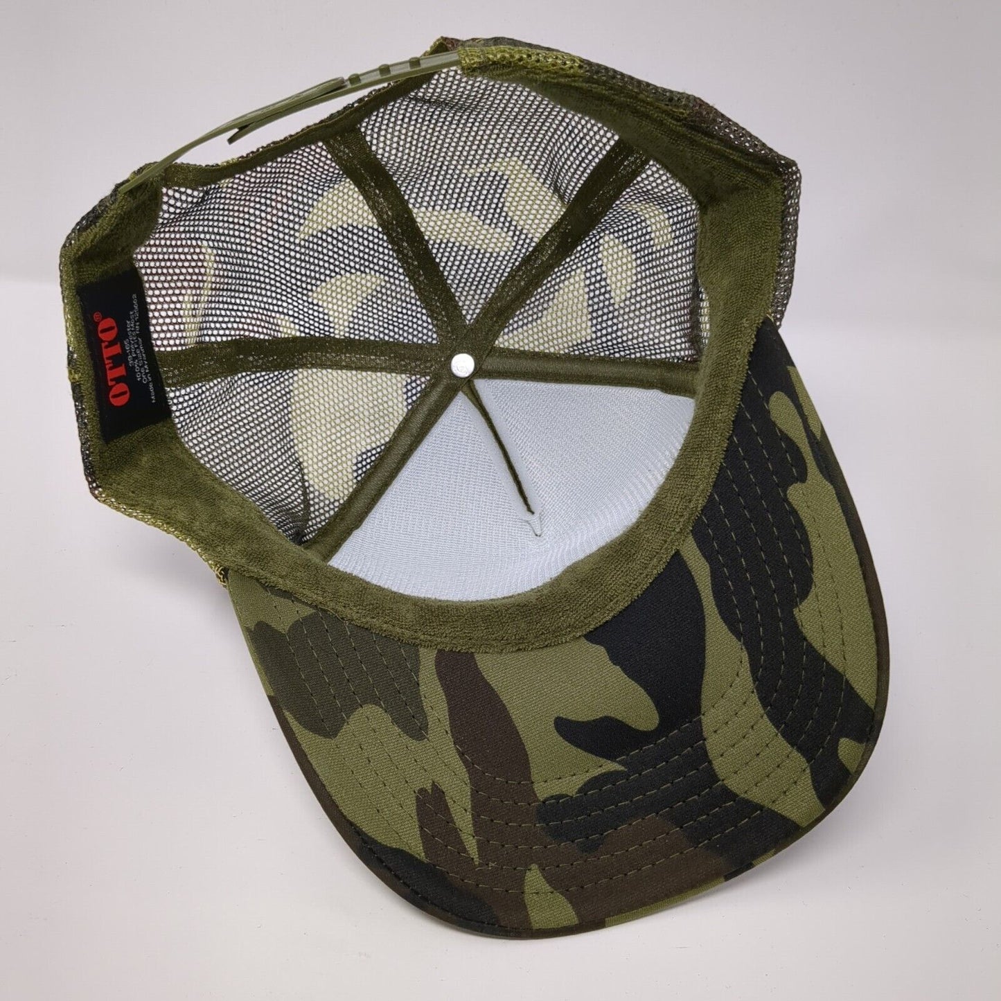 Boats Hoes 24 Snapback Trucker Hat Camouflage OSFA Adjustable Mesh Back Otto