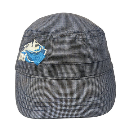 AIRE Strapback Cadet Army Cap Hat Blue One Size Adjustable District