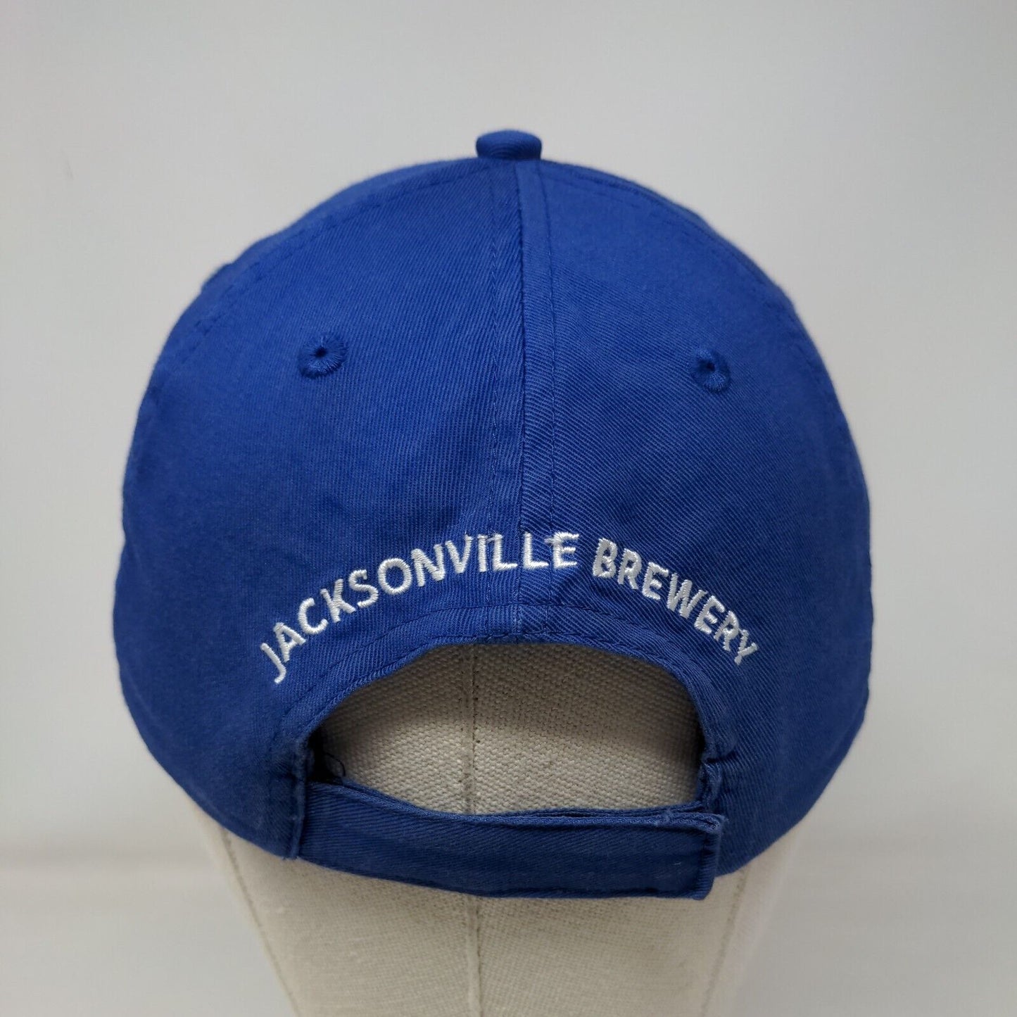 Bud Light Strapback Hat Blue OSFA Jacksonville Brewery K-Products