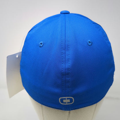 OGIO Baseball Cap Blue M Fitted Simplot Logo Stretch Fit Structured Curved Brim