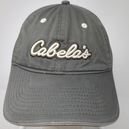 Cabela's Baseball Cap Gray One Size 50th Anniversary 1961-2011 Slideback Hat