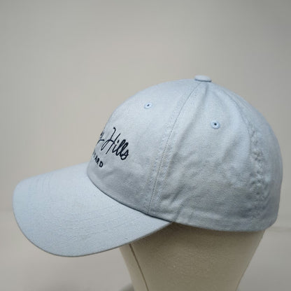 Yupoong Blue One Size Baseball Cap Rolling Hills Vineyard Slideback Cotton Hat