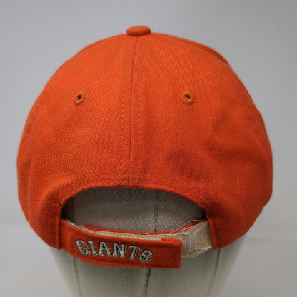 San Francisco Giants MLB Orange One Size Baseball Cap SF Logo HR Pin Strapback