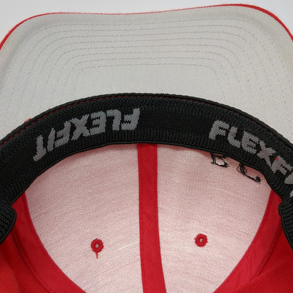 Flexfit Baseball Cap Red XL Fitted RC Heavy Haul Hellanbach Trucking Hat