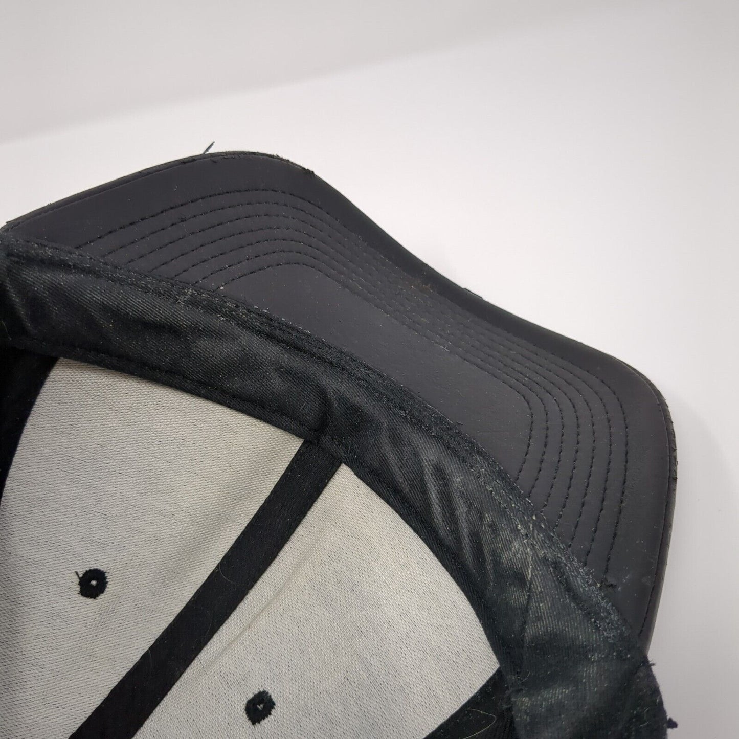 Pit Bull Premium Strapback Hat Black One Size Adjustable Leather Blank