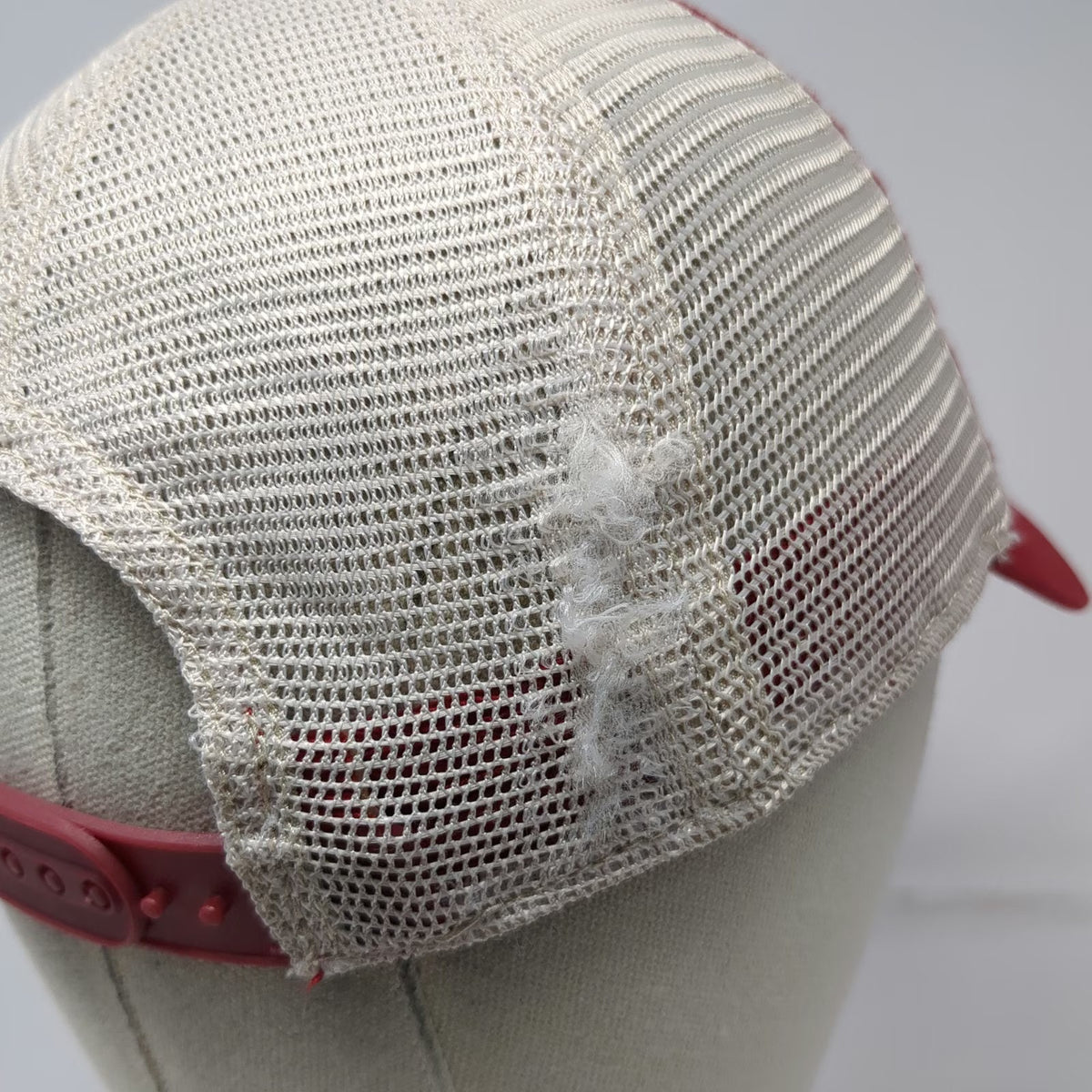 Captivating Washington State Cougars NCAA Red OSFM Trucker Hat Mesh Snapback WSU