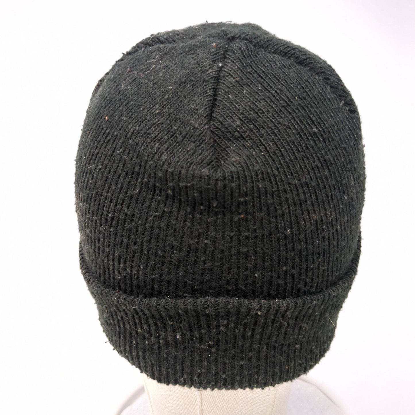 U.S. Army Knit Beanie Hat Black One Size Stretch Embroidered Logo