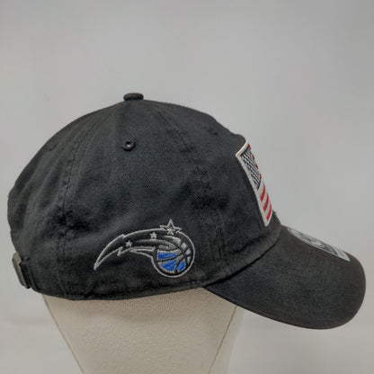 '47 Brand Men's Slideback Hat Black OSFA Embroidered Orlando Magic Logo