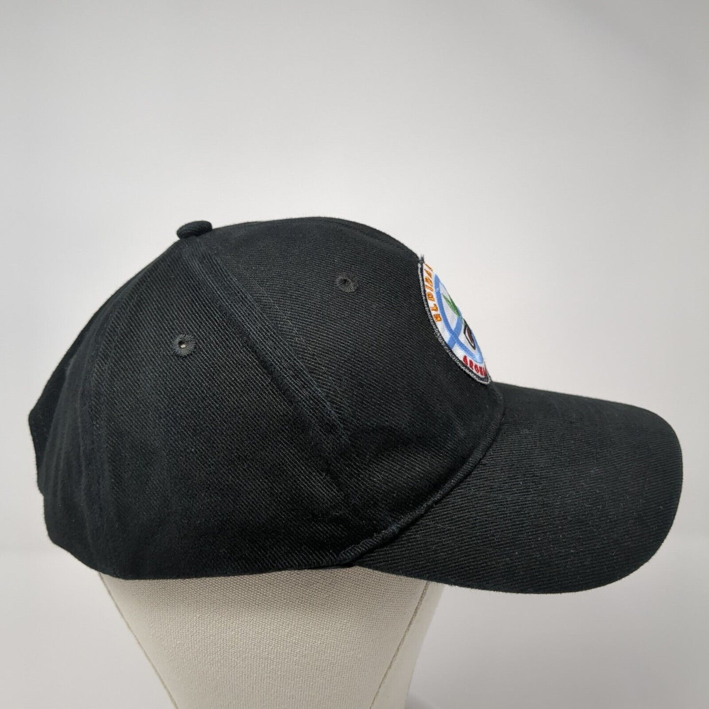 Elpida Coffee Aroma Of Hope Slideback Hat Black One Size Adjustable Beechfield