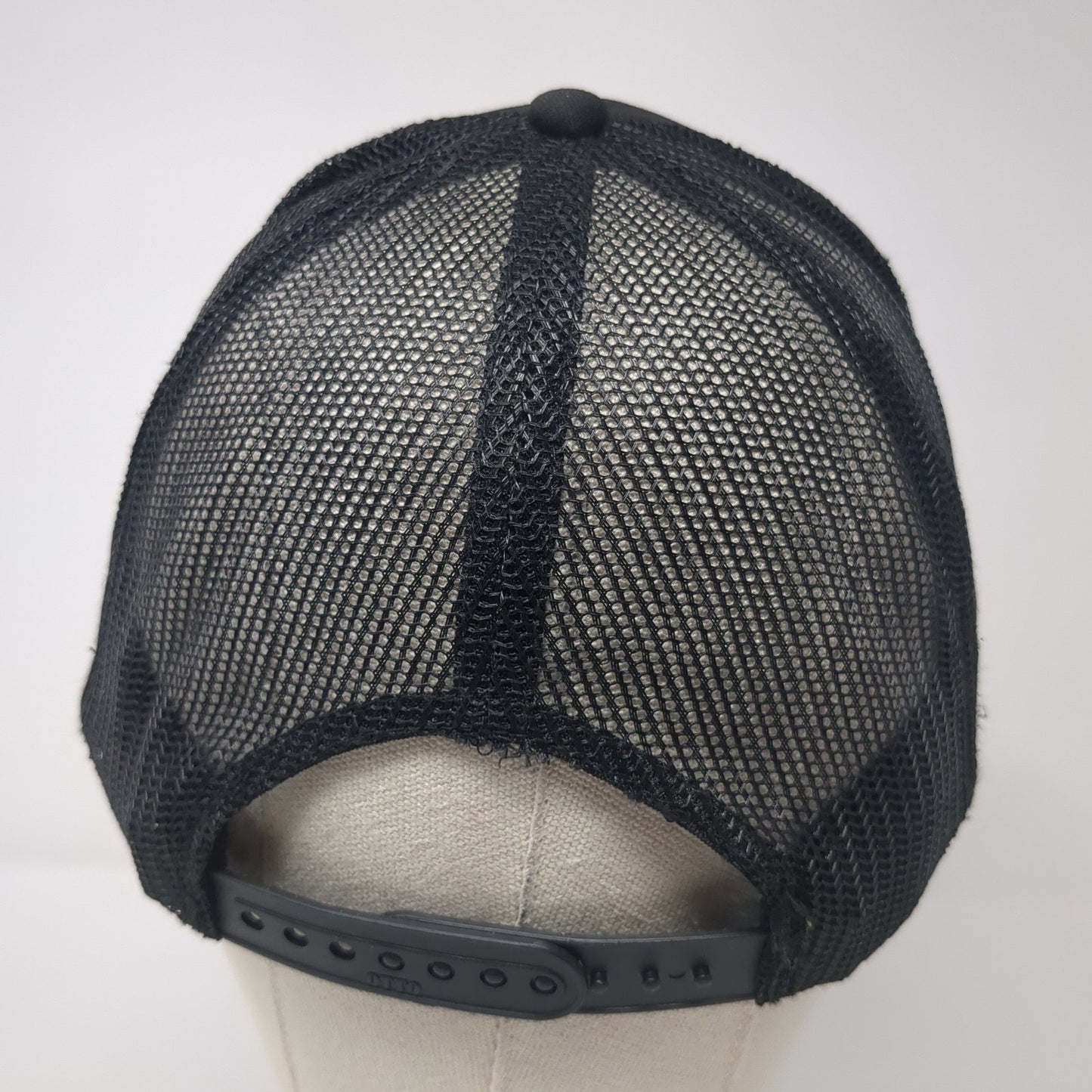 MWR Maui Wave Riders Snapback Trucker Hat Black One Size Mesh Back