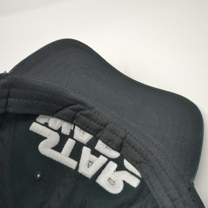 Star Wars Baseball Cap Black One Size Raised Embroidered Logo Hat Slideback