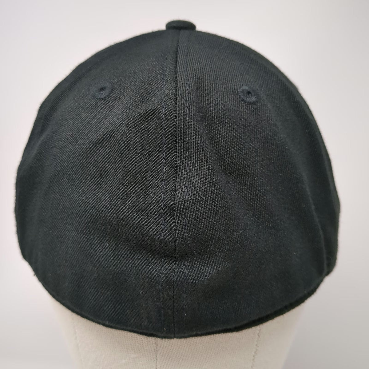 210 Fitted Baseball Cap Black 7 5/8 Treasure Valleys Finest Embroidered Hat