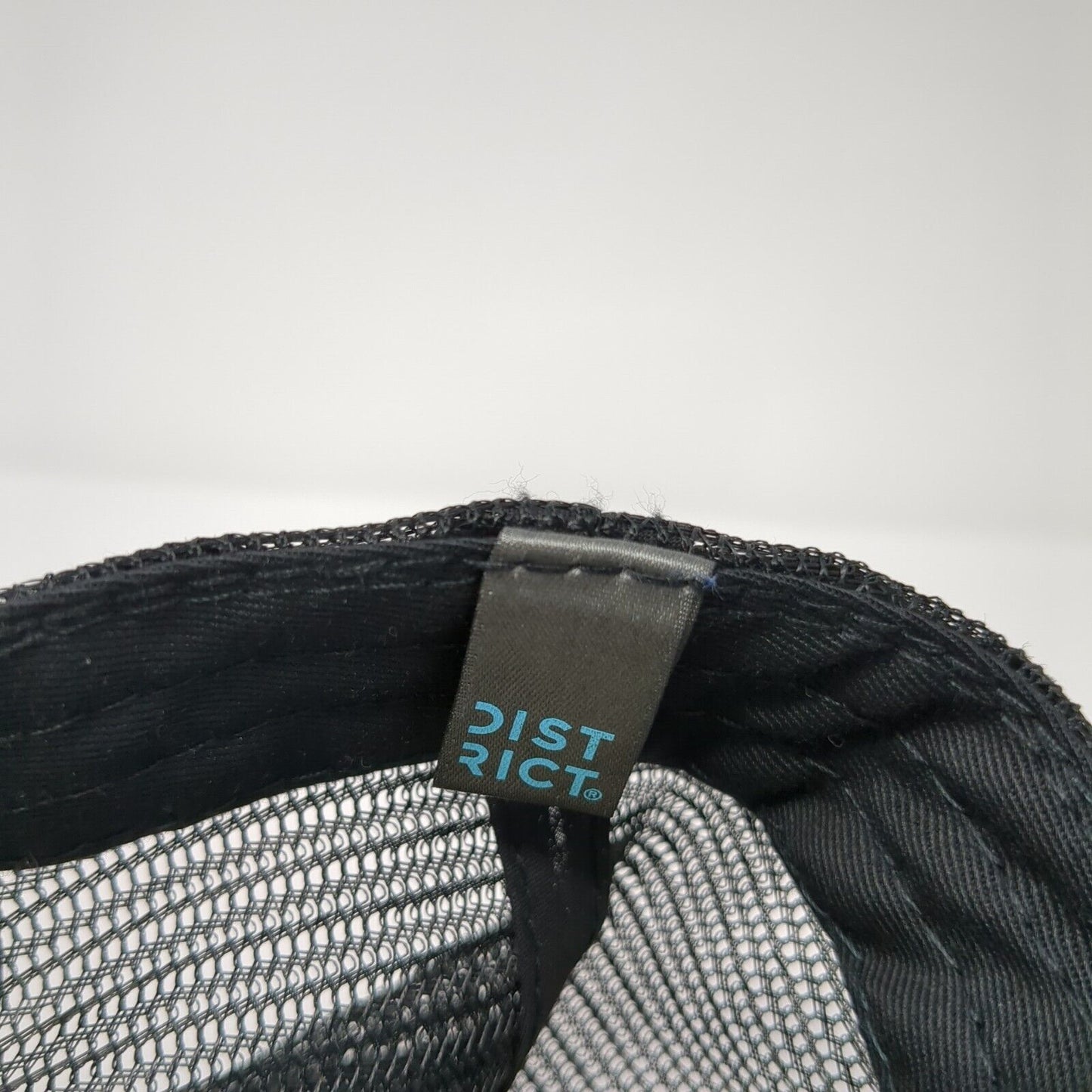 Different is Beautiful Snapback Trucker Hat Black One Size Mesh Back District