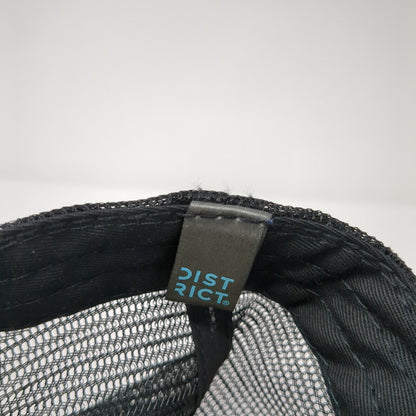 Different is Beautiful Snapback Trucker Hat Black One Size Mesh Back District