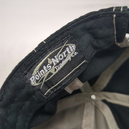 Points North Baseball Cap Gray Black One Size Pheasants Forever 1982 Cotton Hat
