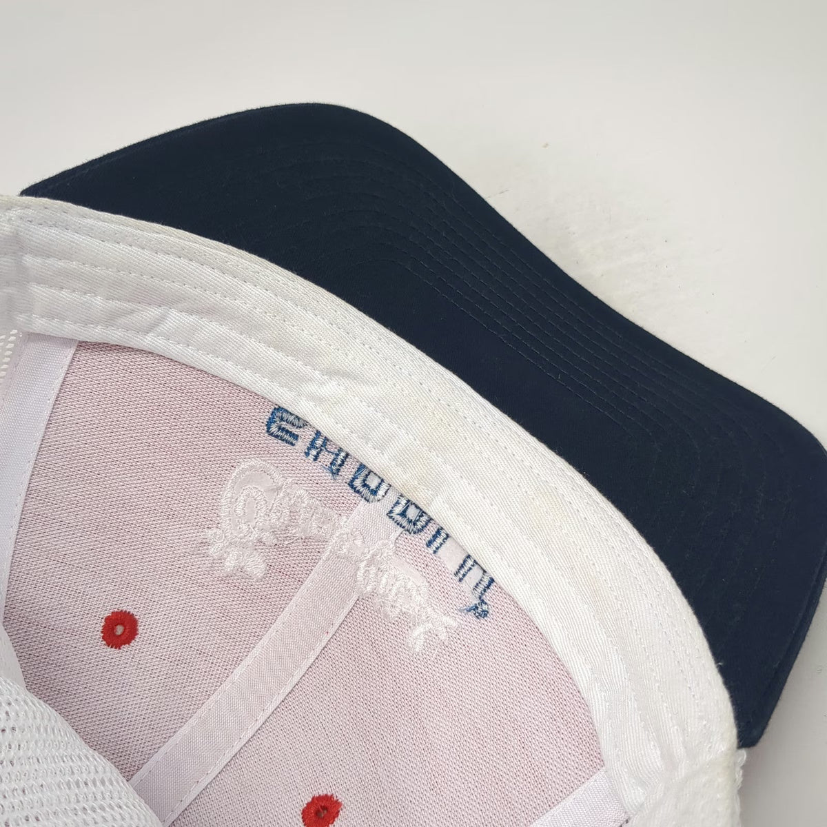 Richardson Trucker Hat Red White Blue One Size Chick-fil-A Supply Mesh Snapback