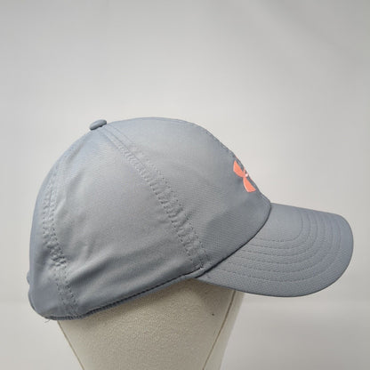 Under Armour Women's Slideback Hat Gray One Size Adjustable Embroidered