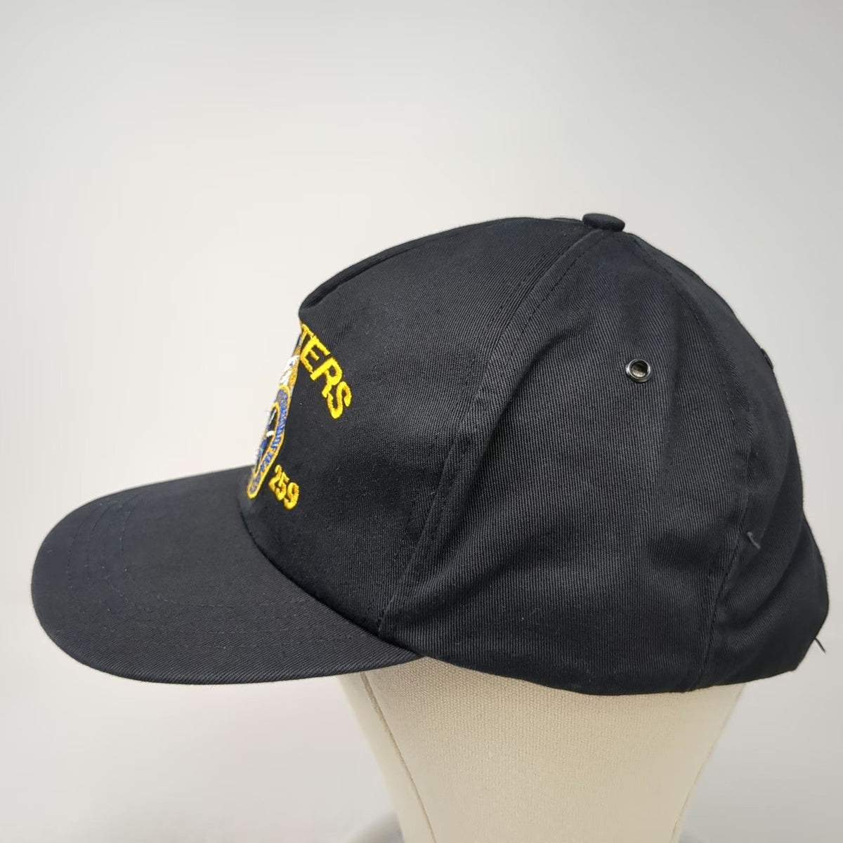 Teamsters Local 259 Union Made Brotherhood Black One Size 5 Panel Hat Snapback