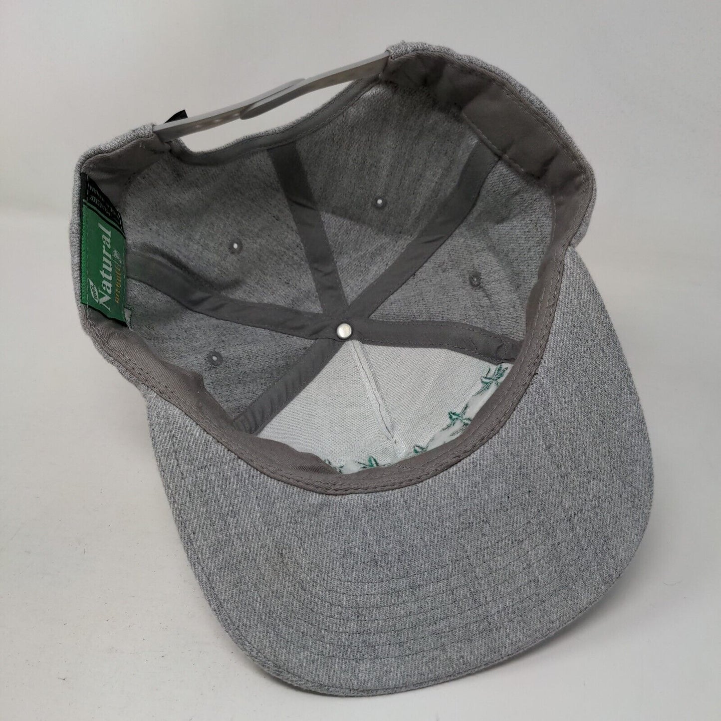 Marijuana Cannabis High Life 420 Snapback Hat Gray One Size Embroidered