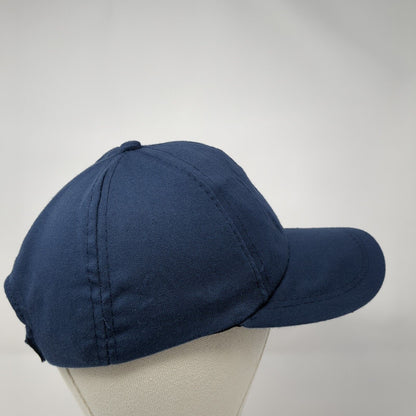 Unbranded Strapback Hat Blue One Size Adjustable Lightweight 6 Panel Blank