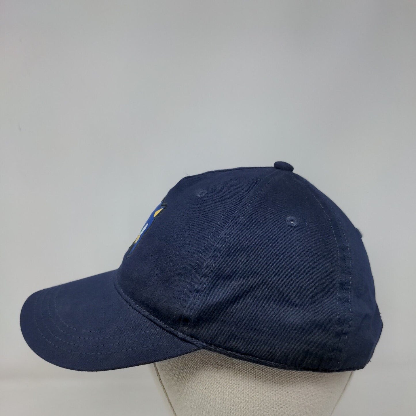 Sonic The Hedgehog Patch Snapback Hat Blue One Size Adjustable Sega