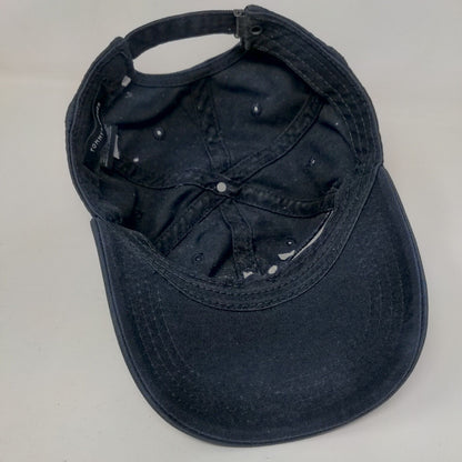 Tommy Hilfiger Slideback Hat Blue One Size Adjustable Embroidered 6 Panel Cotton