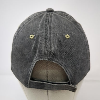 ¡Ay Güey! Baseball Cap Gray One Size Huichol Jaguar Embroidered Strapback Hat