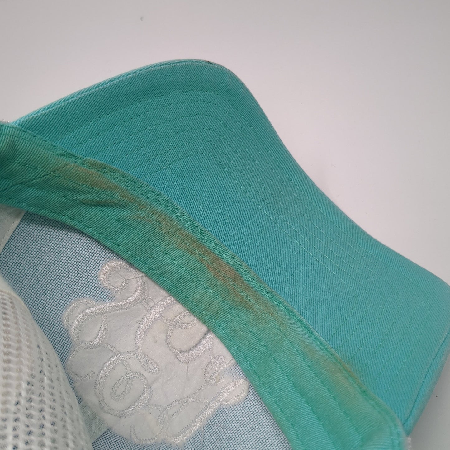 Sea Snapback Trucker Hat Blue One Size Adjustable Embroidered Mesh Back WB