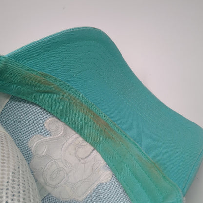 Sea Snapback Trucker Hat Blue One Size Adjustable Embroidered Mesh Back WB